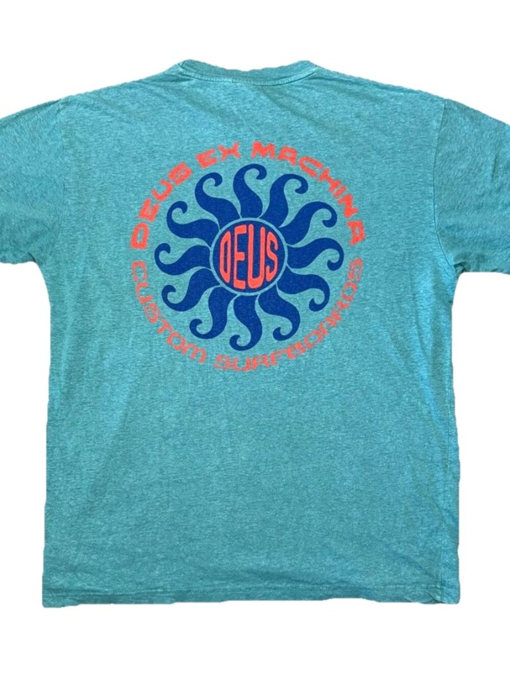 Deus Ex Machina Tinpan T Shirt Aqua Mist XL